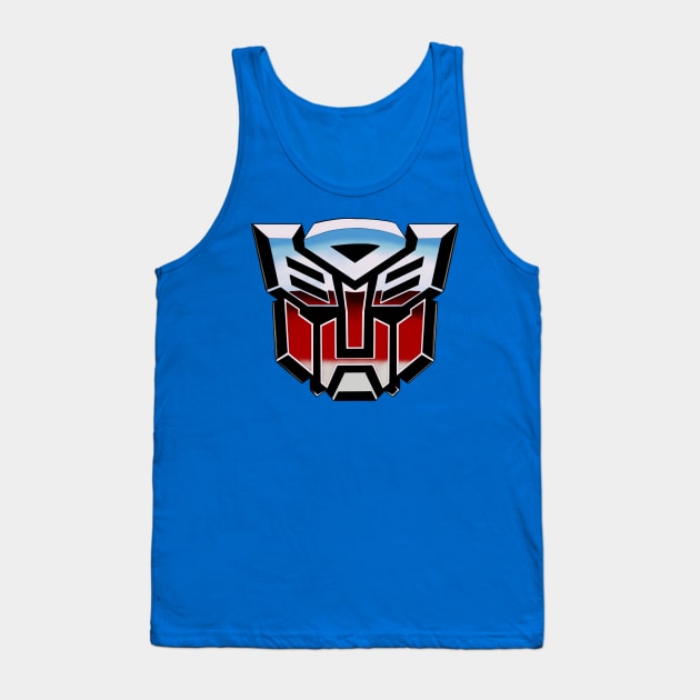Autobots Logo Tank Top by tabslabred